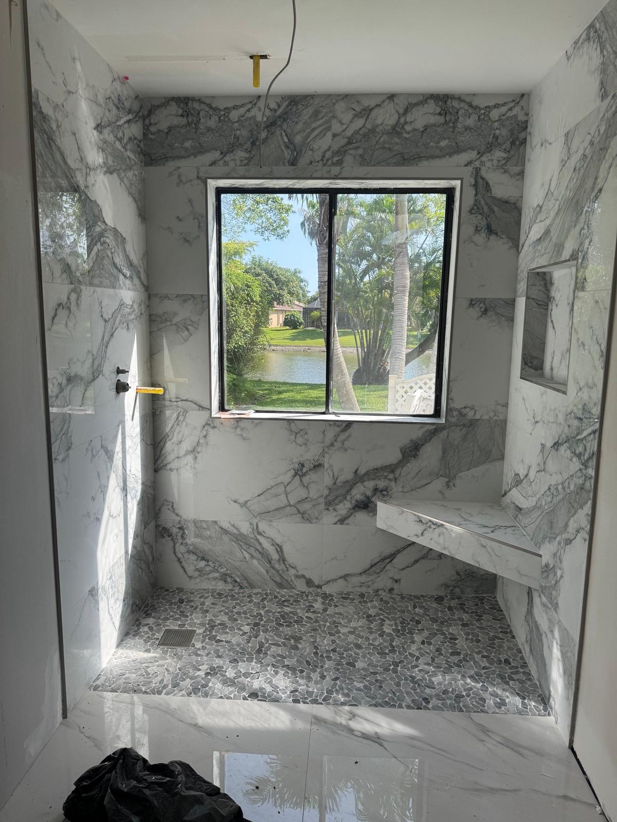 Marble Shower